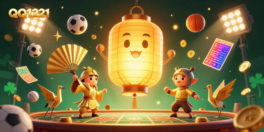 Join the excitement at QQ1221 with dazzling casino spirits and lively sports elements.