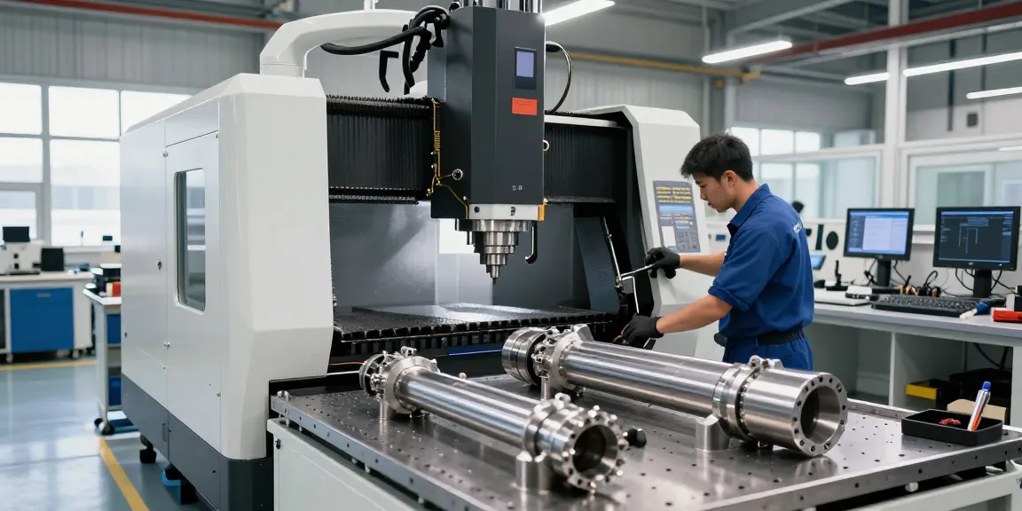 Leading aerospace CNC parts manufacturers at work in a modern machining facility.