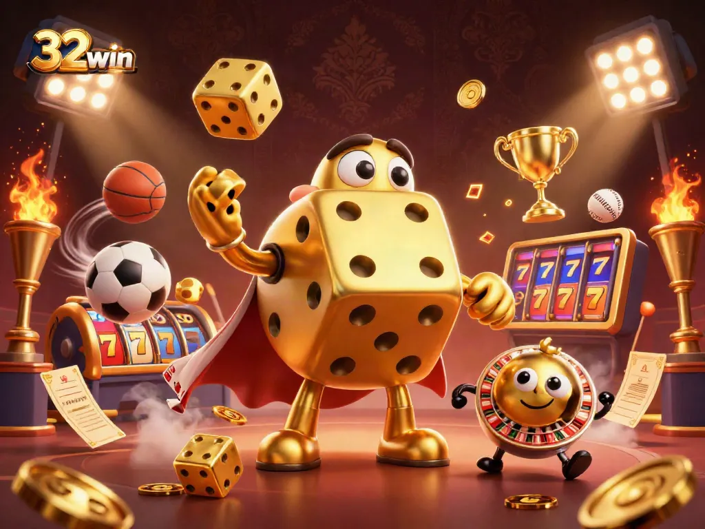 Experience thrilling gameplay at 32win with dynamic elements showcasing exciting casinos and jackpots.