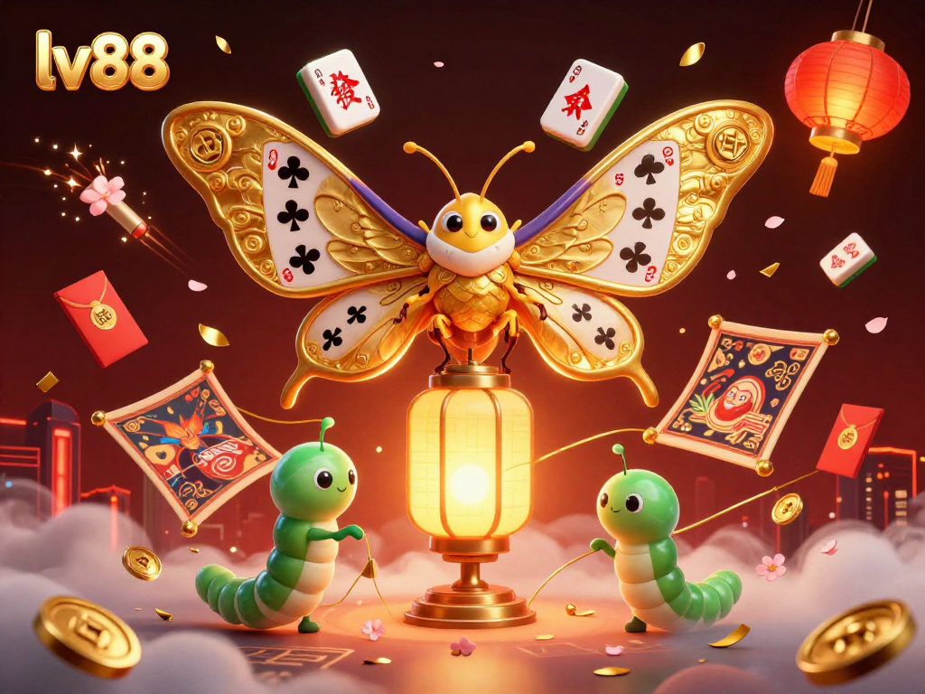 Experience thrilling gaming at lv88 with vibrant casino elements and exciting visuals.