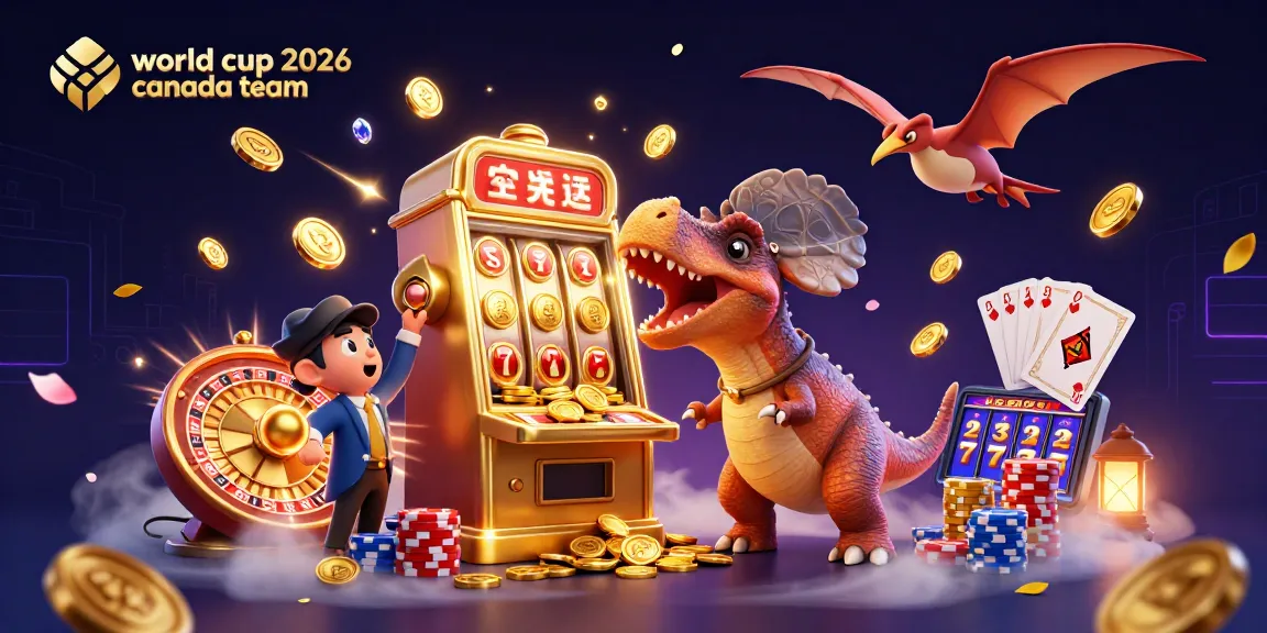 Experience the excitement of the world cup 2026 canada team with dynamic slot action and vibrant casino elements.