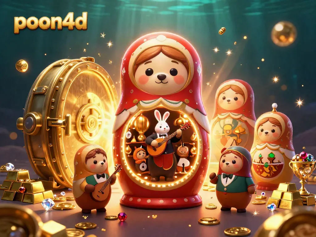Experience the thrill of pohon4d with vibrant game elements illuminating a dynamic casino scene.